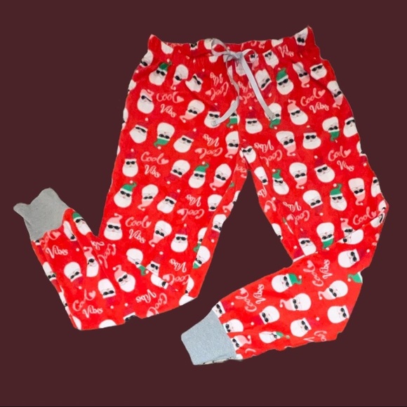 PJ Couture Size Small Cool Vibes Santa Pajama Set - Picture 3 of 4
